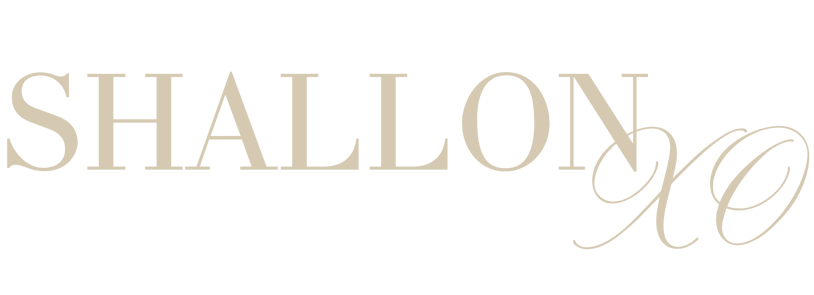 brand logo shallonxo - beige